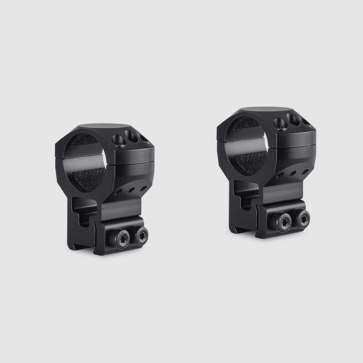 Montaggio ad anello tattico extra alto 9-11mm diametro 1 pollice