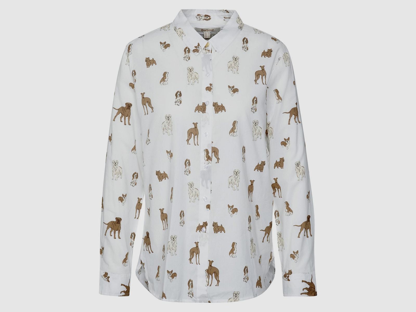 Camicia Safari Barbour con motivo cane