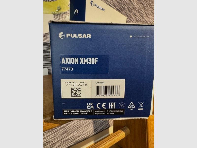 Pulsar Axion XM30F inkl. 2ten Akku neu