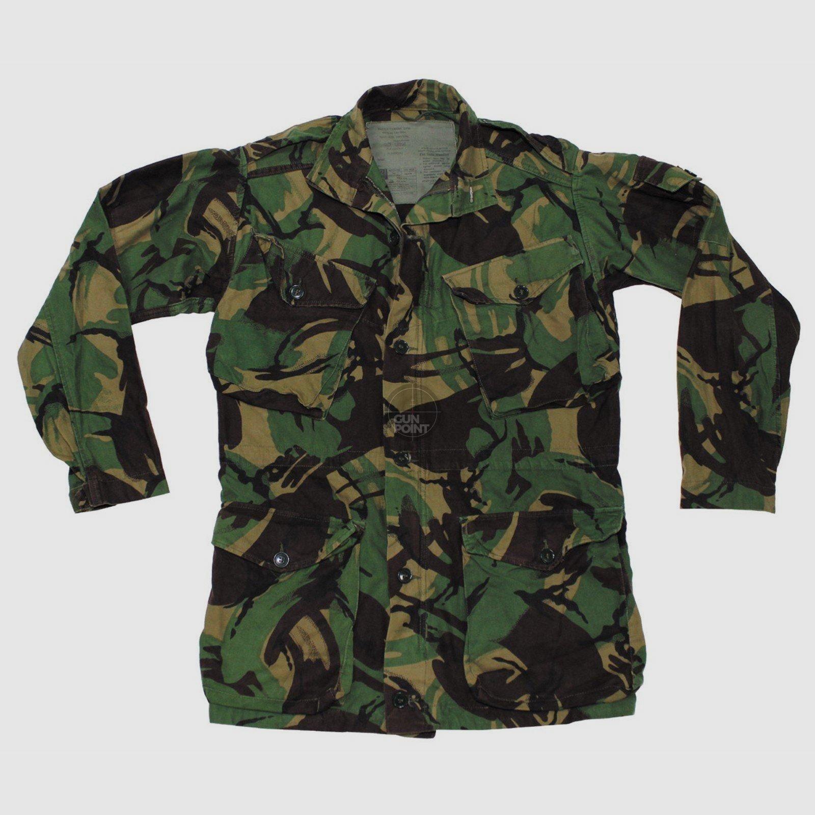 Brit. Feldjacke, "Combat",Smock, DPM tarn, gebr. 160/88