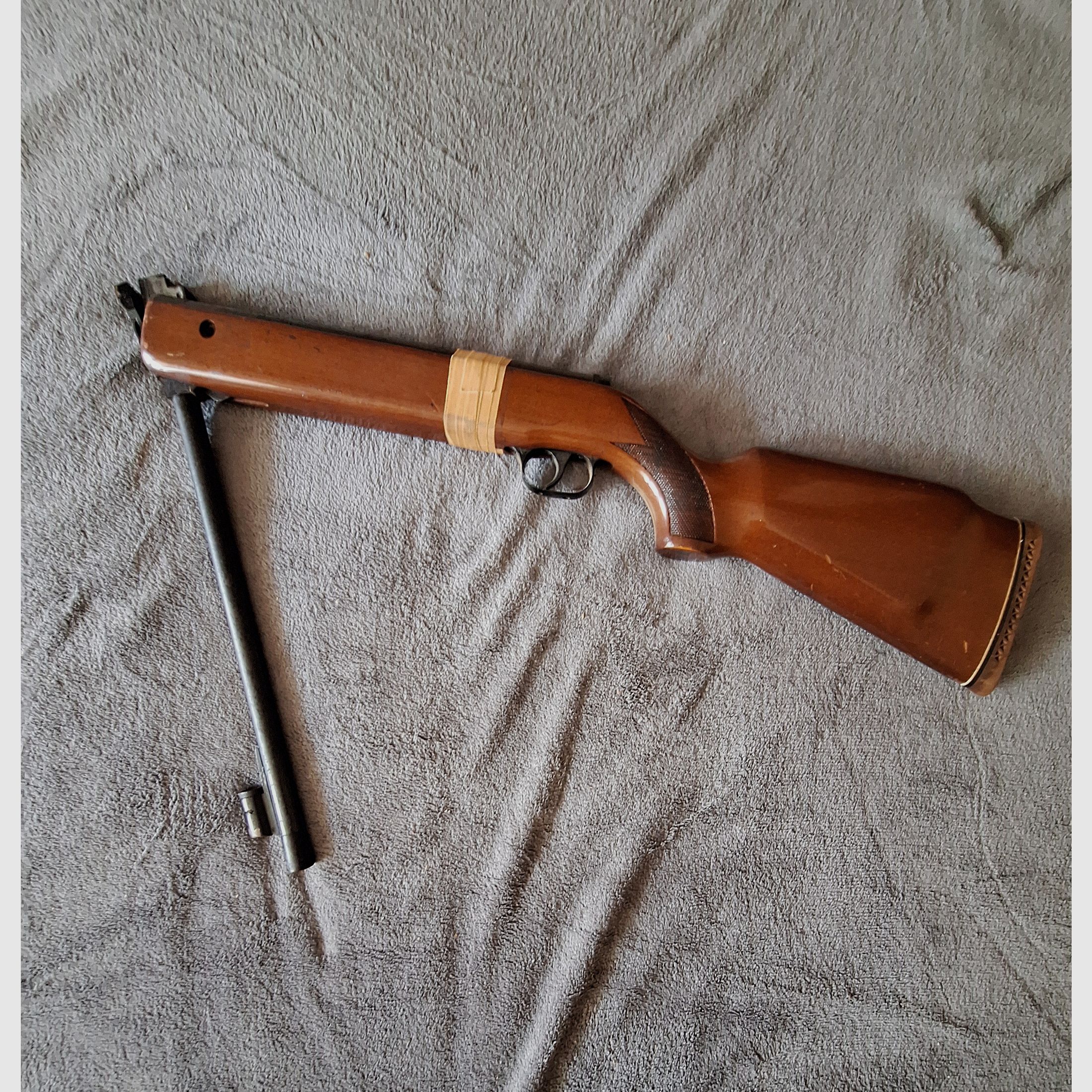 Umarex Knick Luftgewehr restaurierbedürftig 4,5mm an Bastler