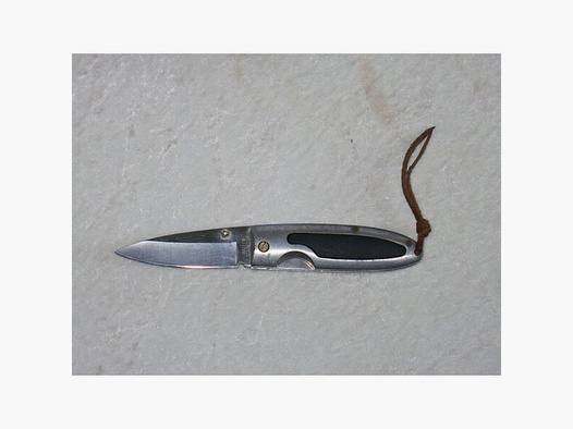 Haller Taschenmesser mit Aluminium Griffschalen, Großvater Messer, Top Zustand