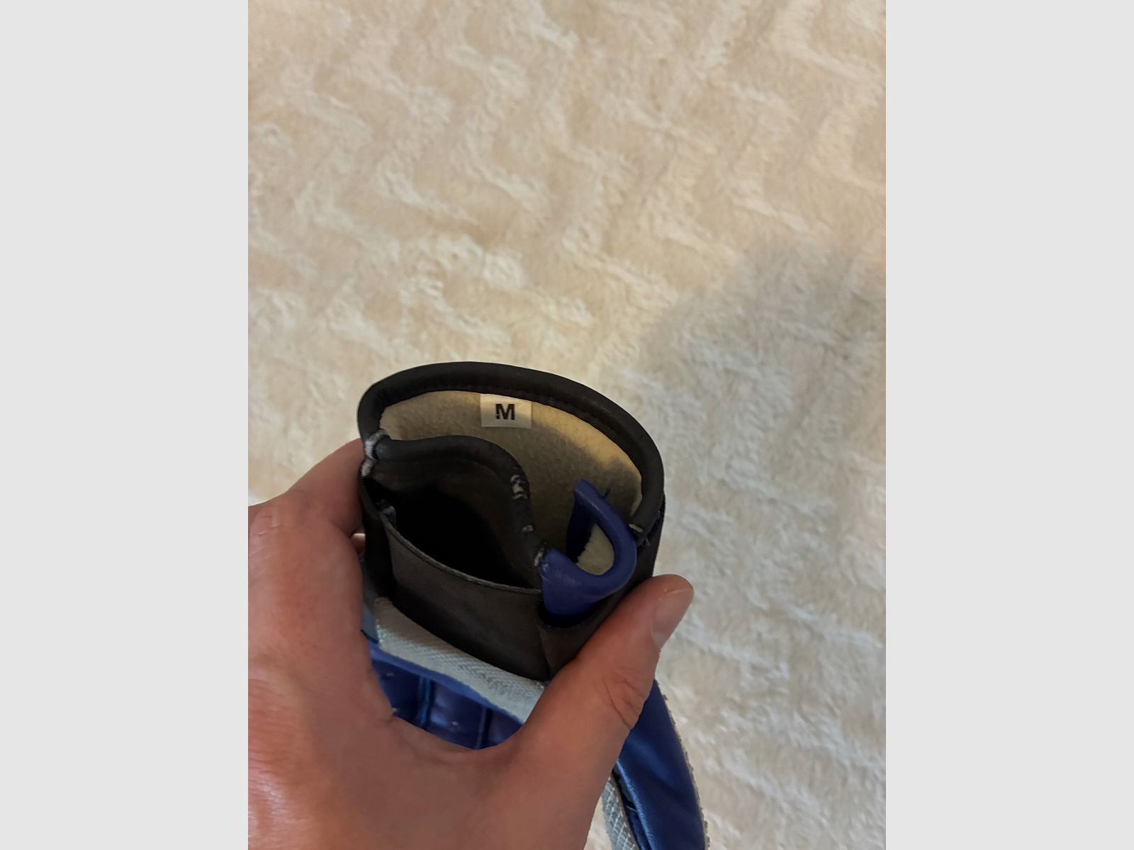 Schießhandschuh Rechts Größe M