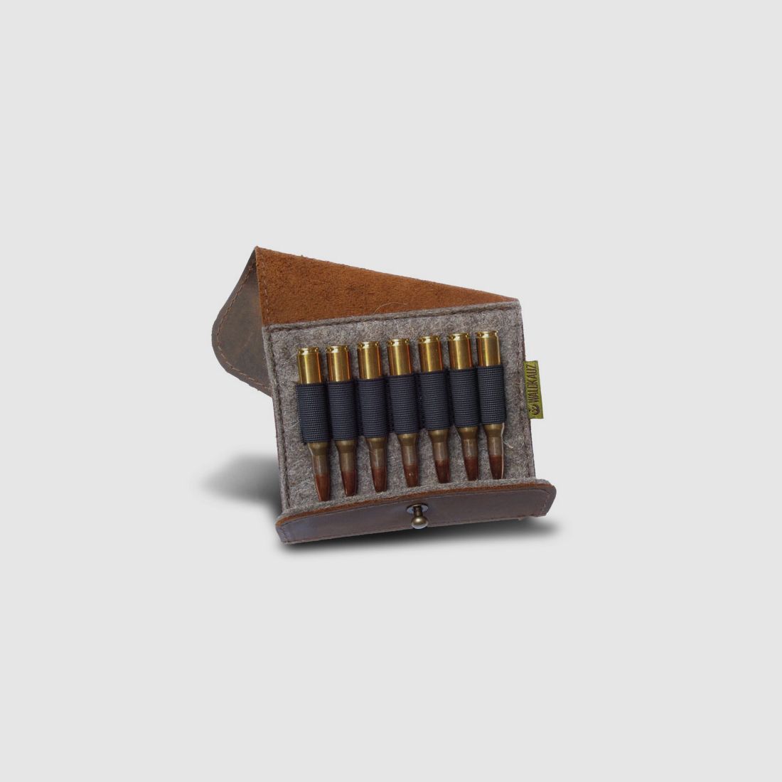 Patronenetui nubuck leather, box