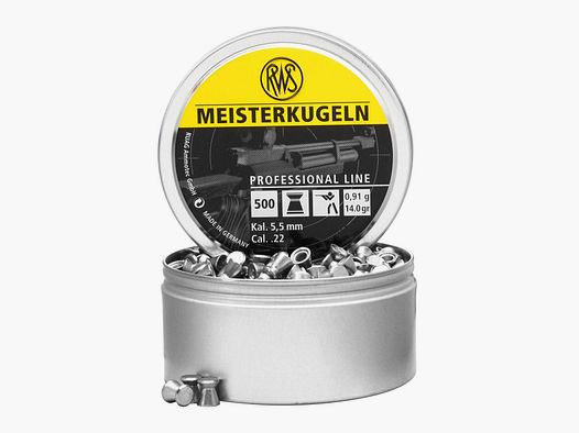 RWS Meisterkugeln Professional Line 4,50mm 0,53g/8,20gr (500 Stk.)