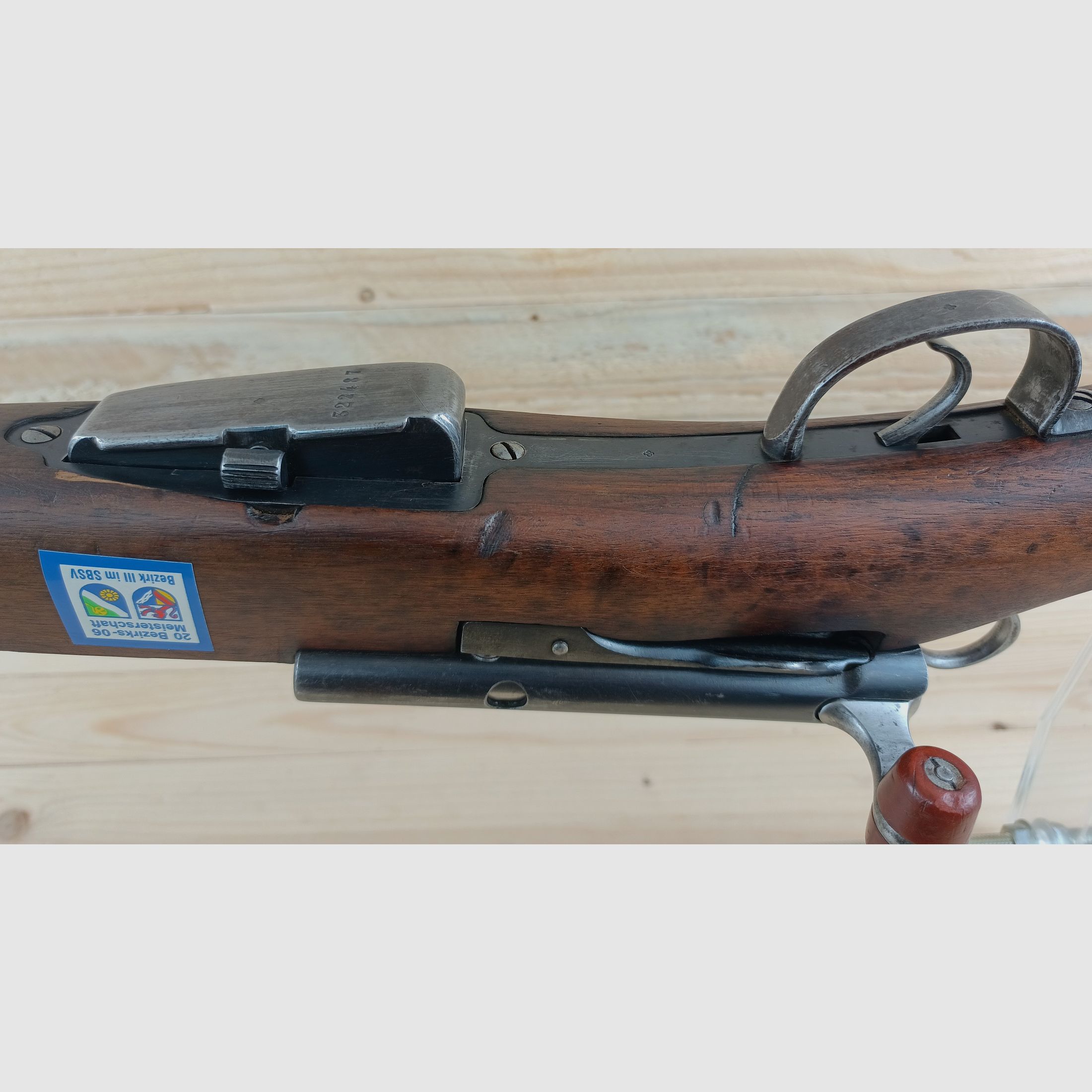 Schmidt Rubin G11, Kal. 7,5x55 Swiss *gültiger deutscher Beschuss*