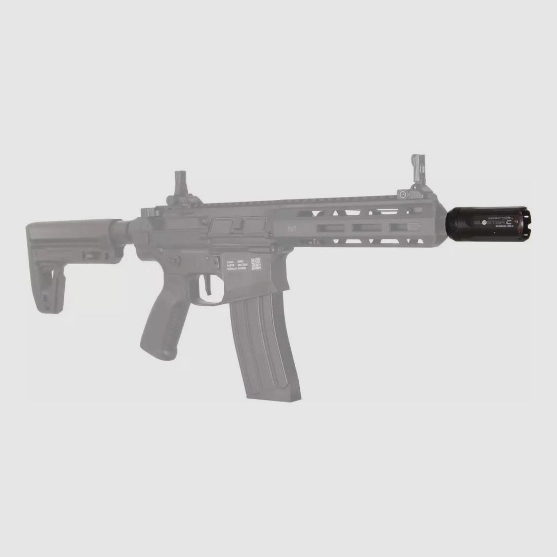 Schalldämpfer Blaster C Unit Acetech - Geräuschreduziert - Kompatibel mit Airsoft - Erhöhte Präzision und maximale Diskretion, Bild 5 von 5