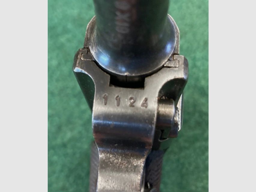 MAUSER P-08 S/42, 9X19, 1937 SPORTIVA., afbeelding 7 van 7