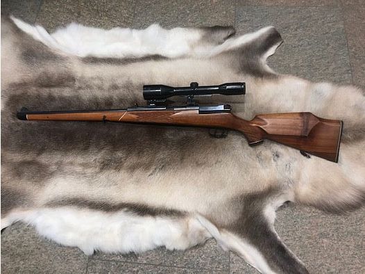 Mauser 66 sztucer powtarzalny typu Stutzen kaliber .270 WIN. ZF ZEISS 6X42 zestaw używany