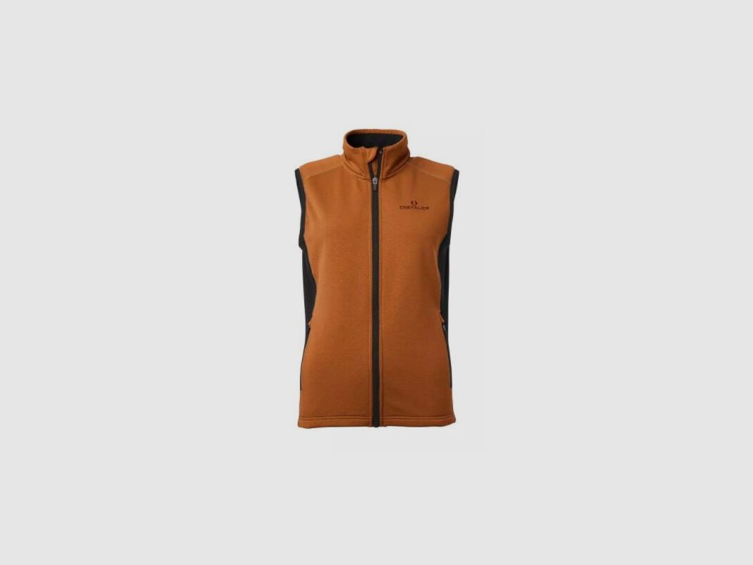 Chevalier Damen Fleeceweste Lenzie Orange/Braun