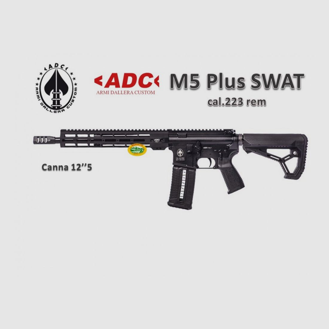 ADC M5 PLUS SWAT Kal.223 rem Lauf 12,5