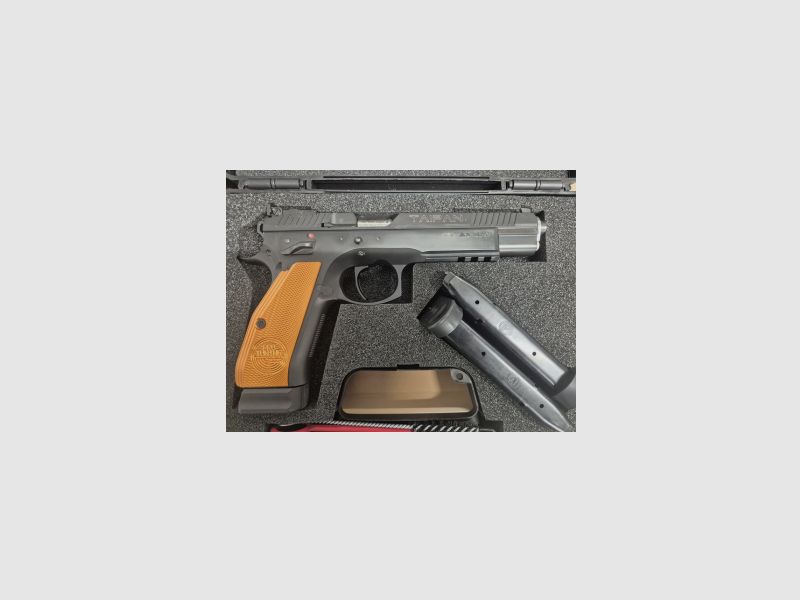 CZ Pro Tuning Taipan Oranje 9mm Luger