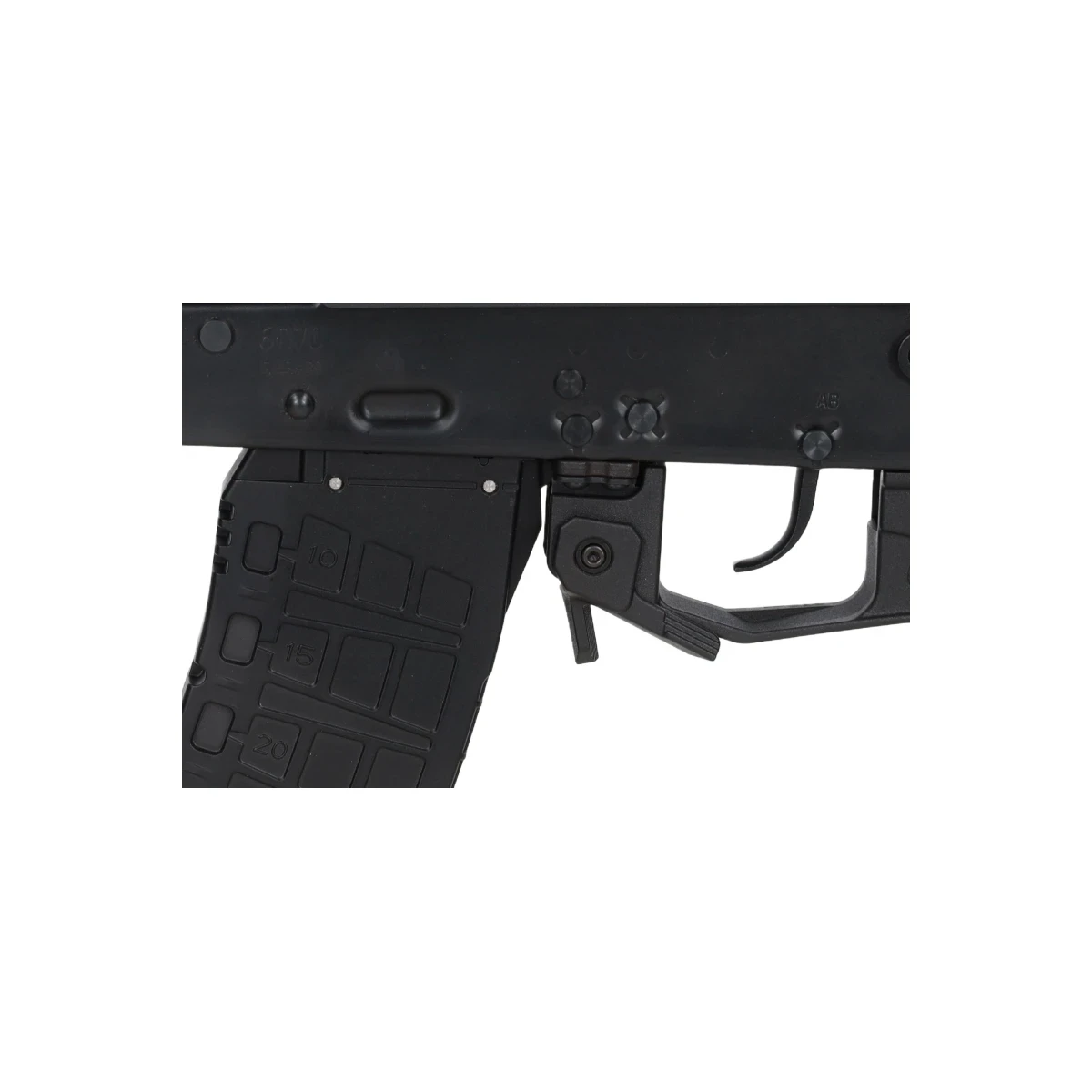 SA AK-12 Carbine GBBR (SA-J21 VAPOR™) Gas Blow Back Softair Rifle Free from 18 - Black -F- | Specna Arms, image 10 of 19