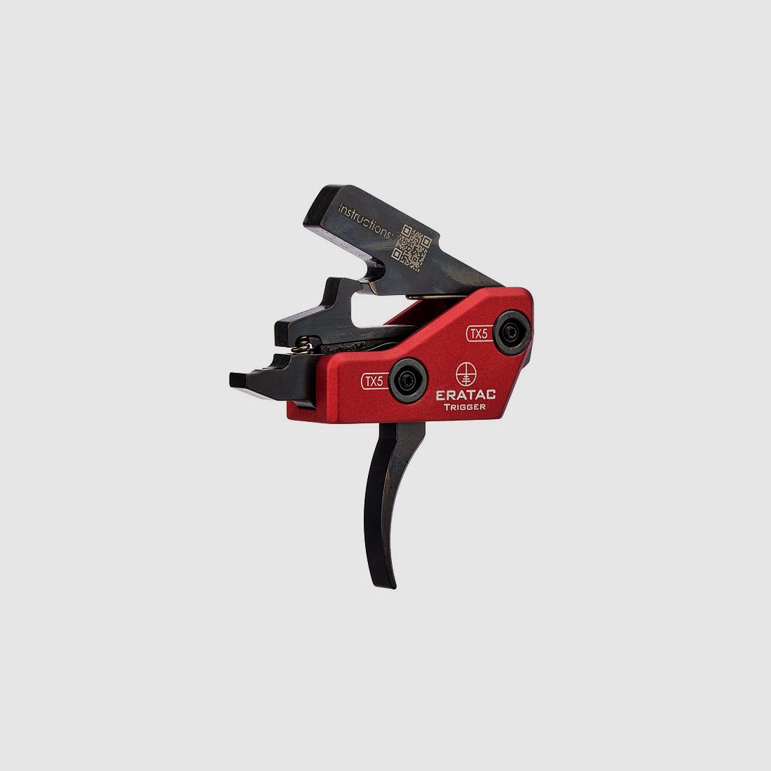 ERATAC Trigger für AR-Plattform Curved Trigger (rundes Abzugszüngel)