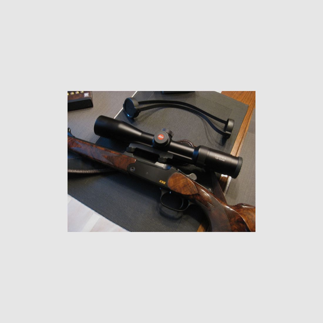 Droomachtige Blaser Black-Custom K95 met droomstock HK 9/10 in caliber .308 Winchester incl. LEICA Fortis 1,8-12x42i red dot sight L-4A (zoals ZEISS 60) en incl. 60 schoten RWS DK 10,7 gram