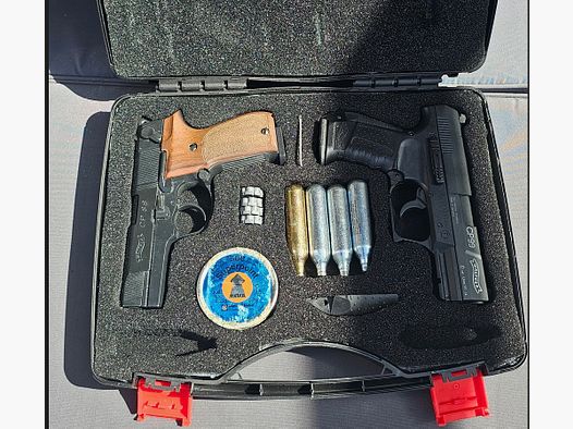 Walther CP88 + Walther CP99 in case
