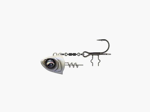 SAVAGE GEAR – MONSTER VERTICAL HEADS Pearl White
