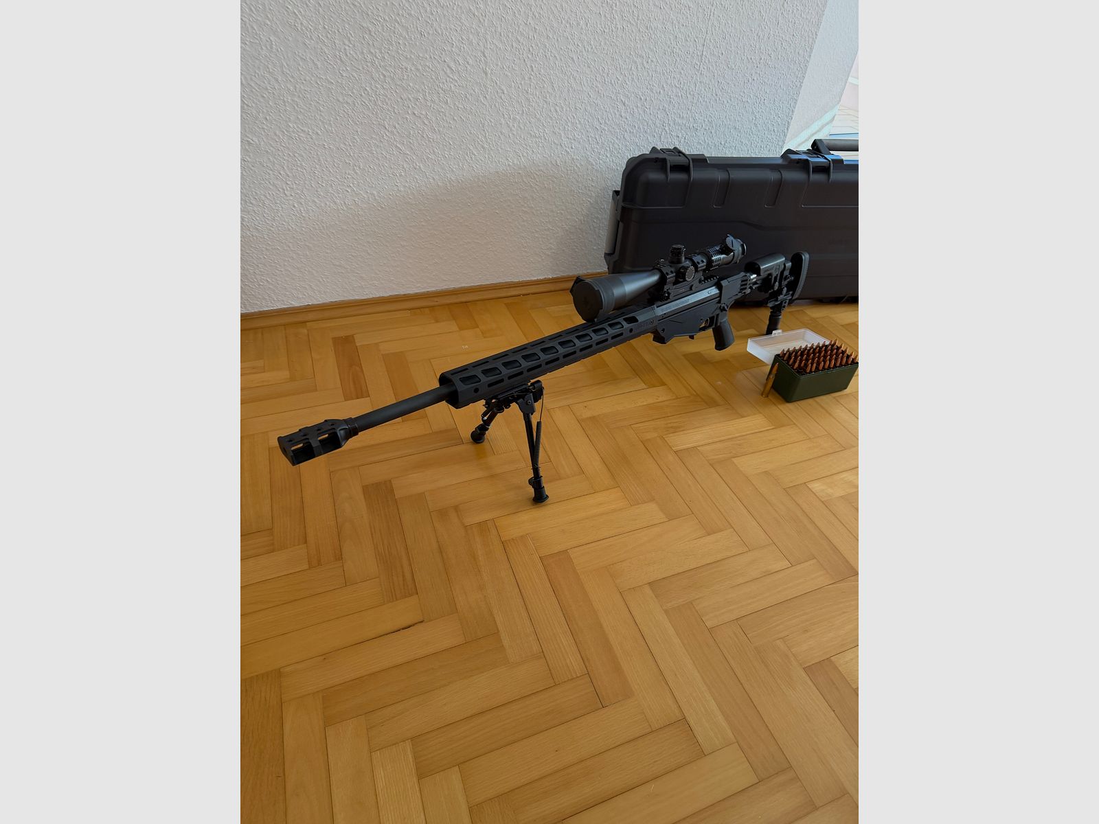 Ruger Precision Rifle cal .338 inkl. Zielfernrohr, Zweibein & Zubehör - Top Zustand 