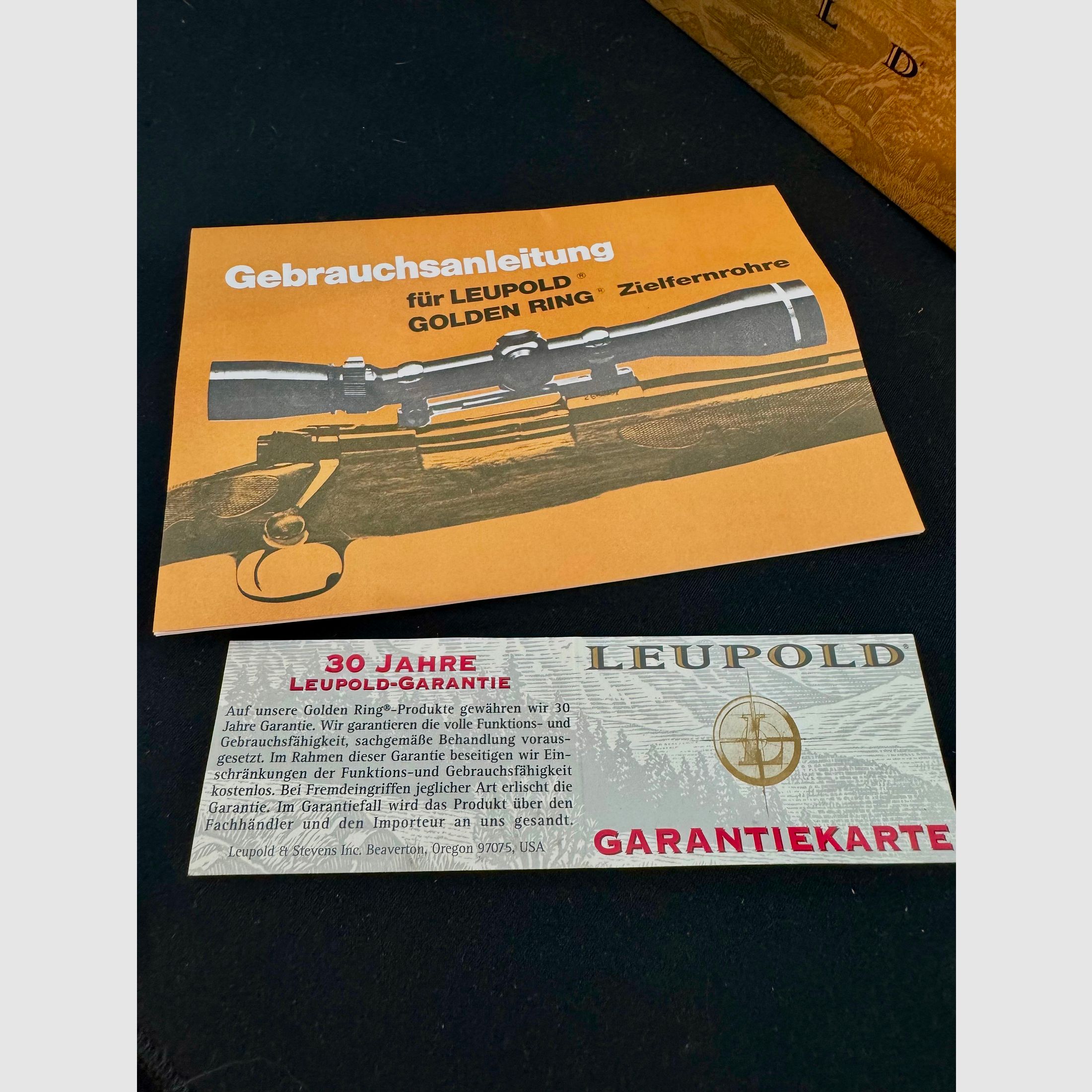  Leupold Vari-x III 3.5-10x40 Target Tactical 45266 in OVP, Restgarantie - 30 Jahre (Kaufdatum 29.11.2001)