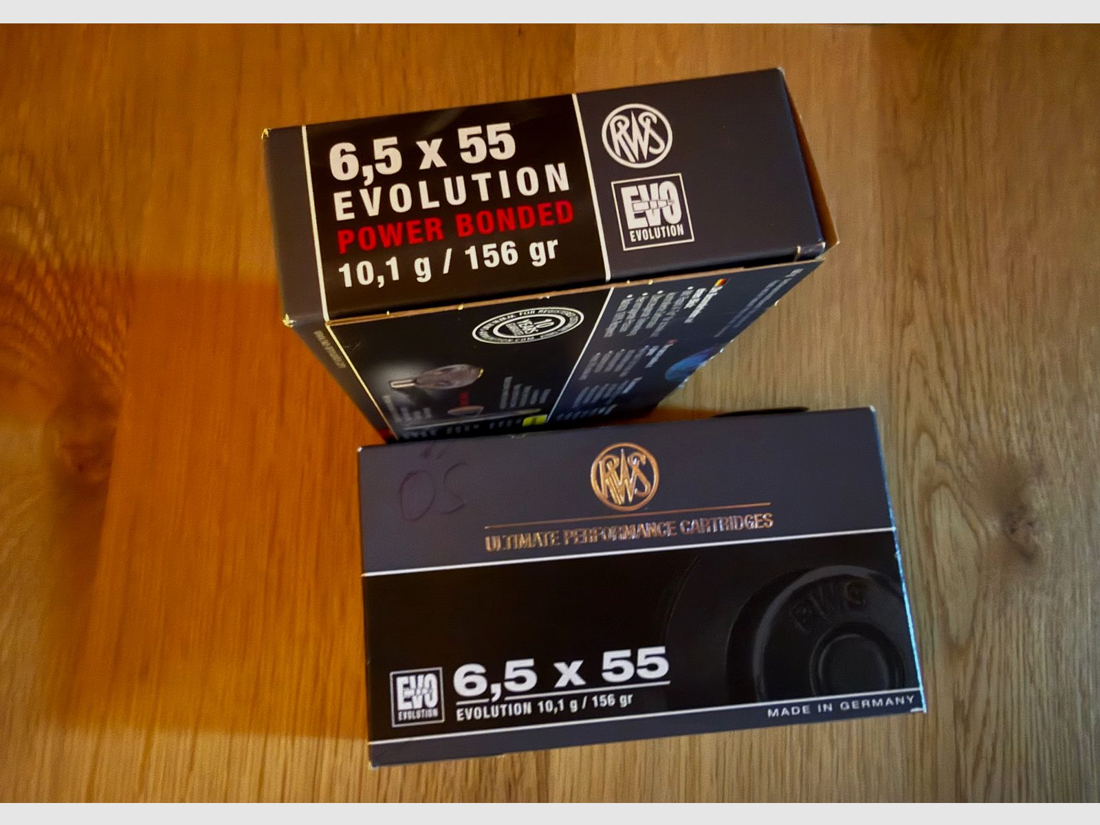 Ammunition from RWS EVO 6.5 x 55