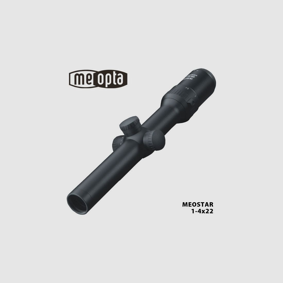 MEOPTA MEOSTAR R1r 1-4x22 RD/MR réticule lumineux K-Dot 2ème niveau Zeiss rail intérieur