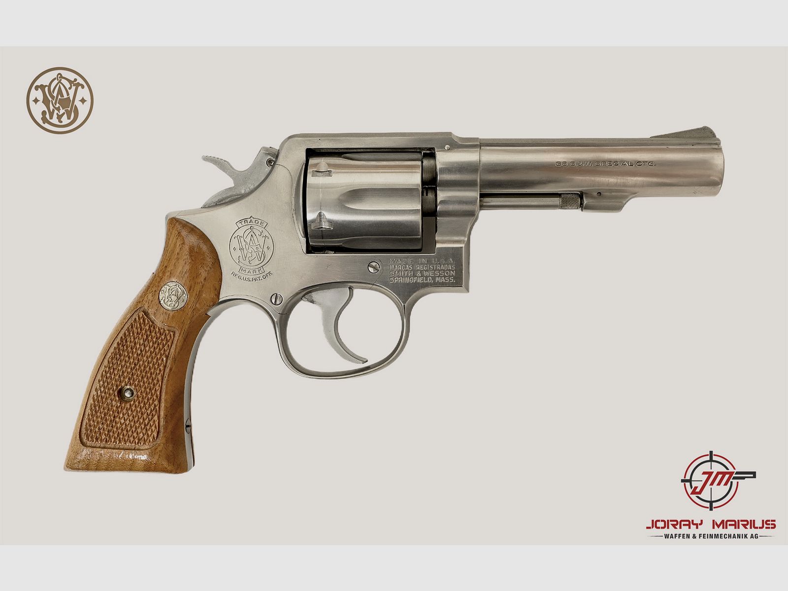 S&W 64-1 Revolver .38 Special 4", immagine 1 di 2