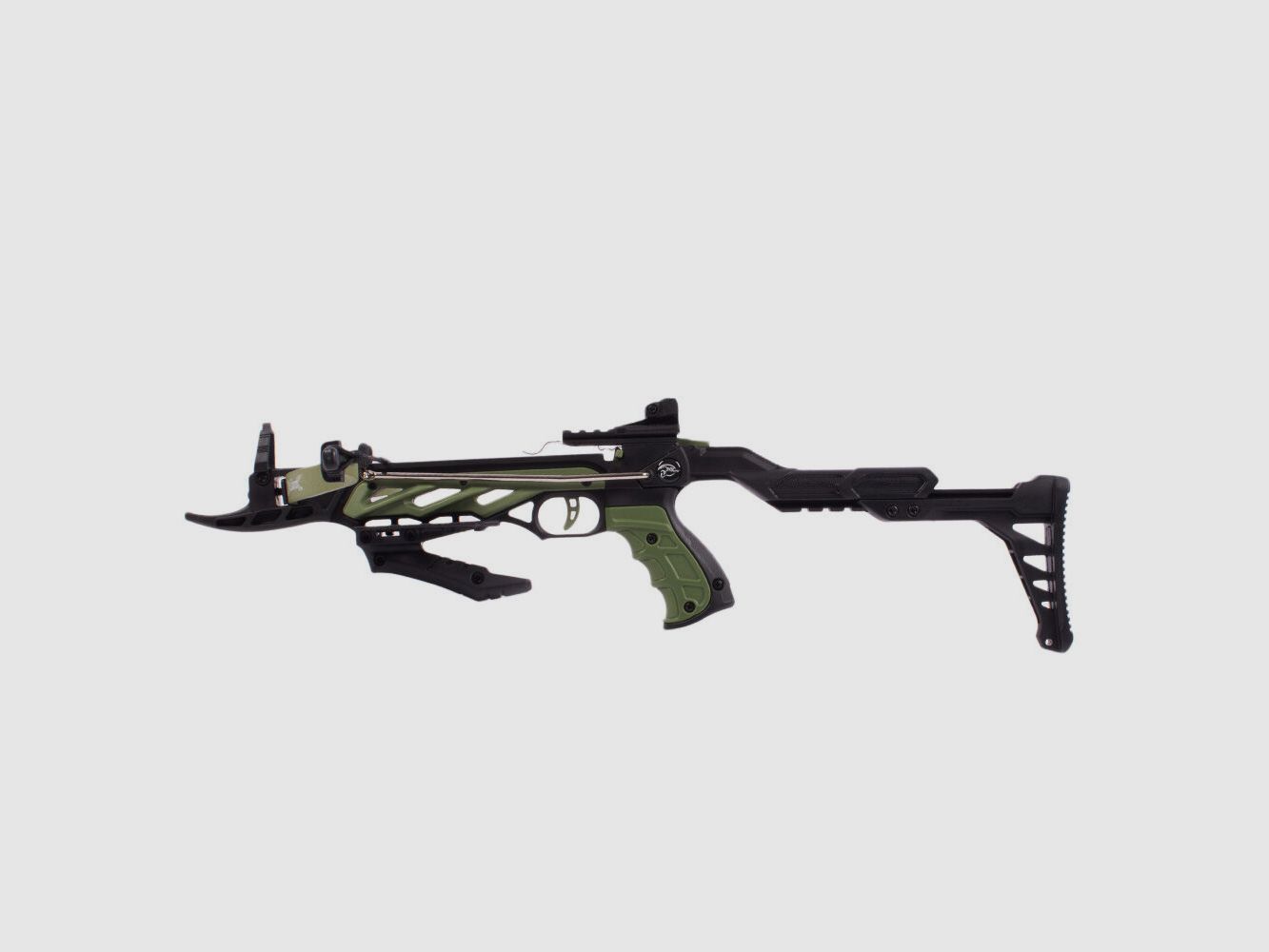 Man Kung Alligator 2 Pistolenarmbrust 80 lbs Dual Tone Oliv