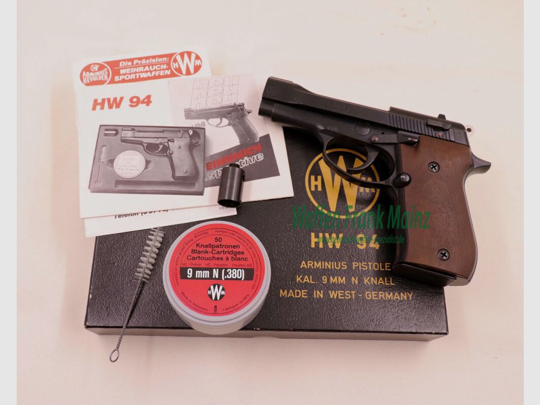 Arminius - Mellrichstadt Mod. HW 94 9mm RK/.380