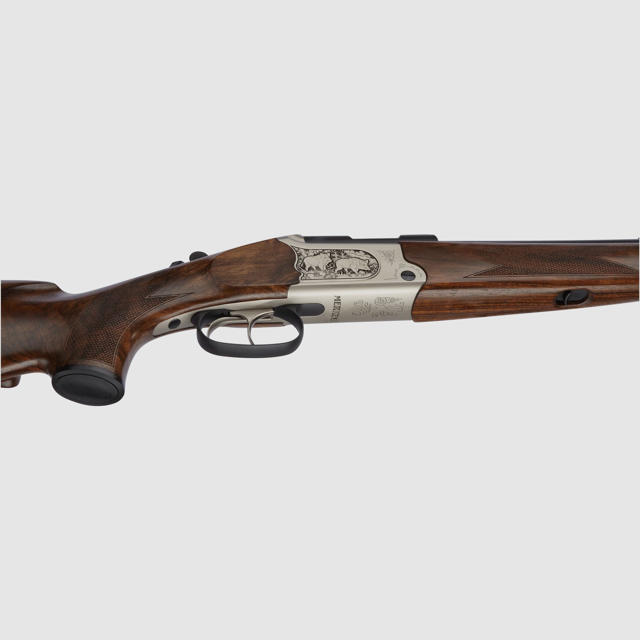 Merkel B3 Caccia, Cal. 20/76 - .30 R Blaser