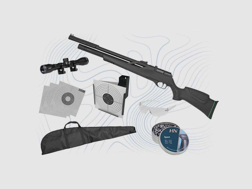 T-REX Kunststoffgewehr-Set 5.5 mm Snowpeak