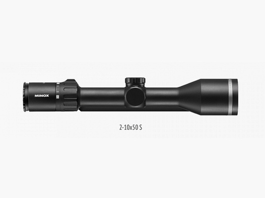 Minox 80107667 Allrounder riflescope 2-10x50 S illuminated reticle 4 in 2 image plane
