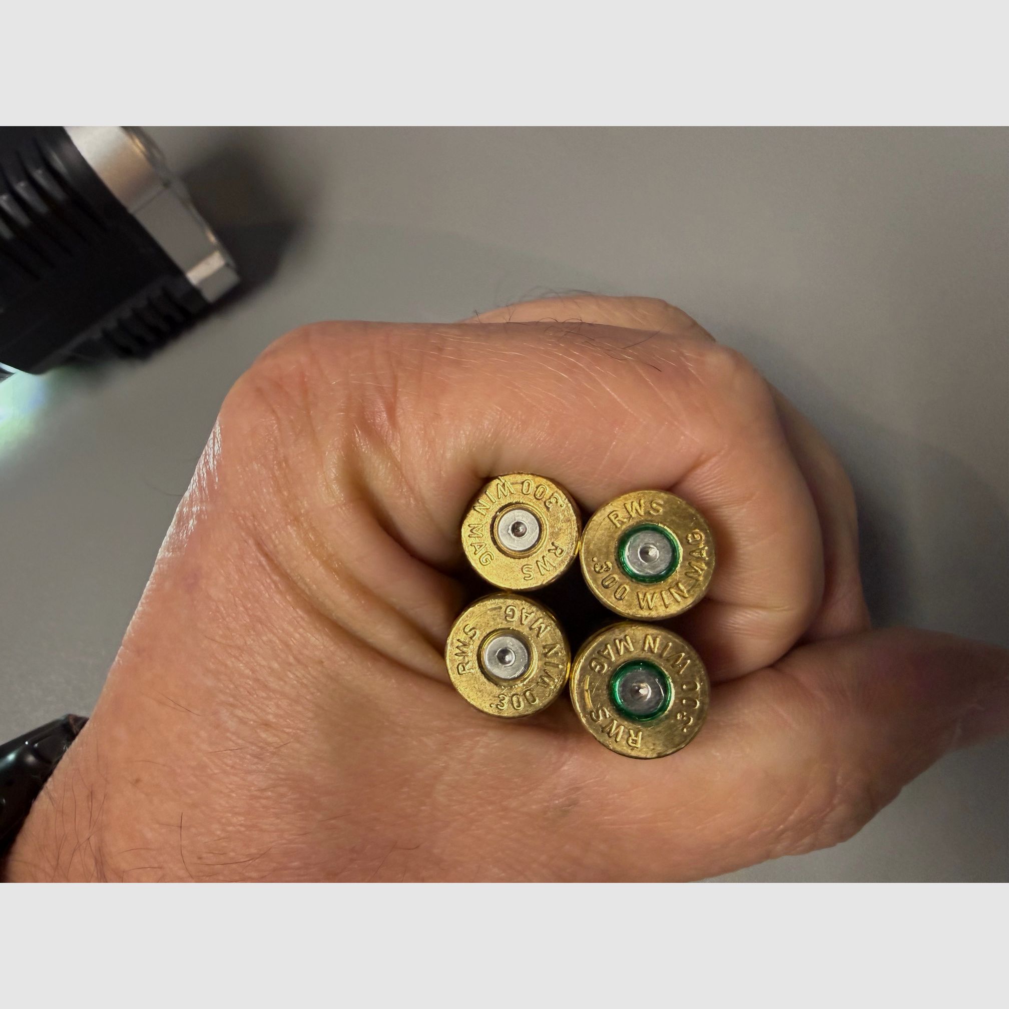 Brass in caliber .300 WinMag - RWS or Cineshot