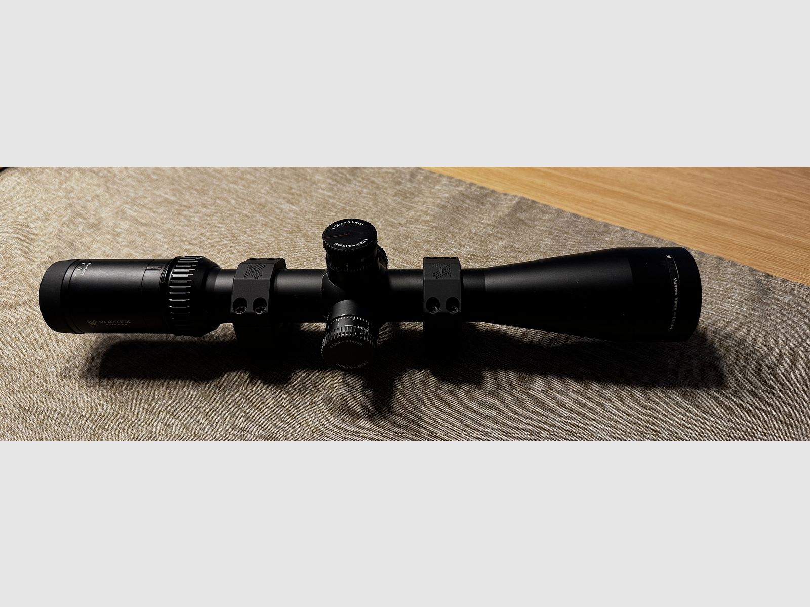 Vortex Viper HS-T 4-16x44 VMR-1 MRAD + Precision Matched Rings 32mm