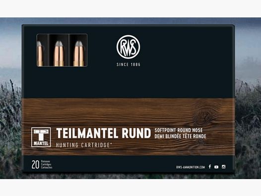 RWS 9,3x74 R Teilmantel-R 18,5g 285grs.