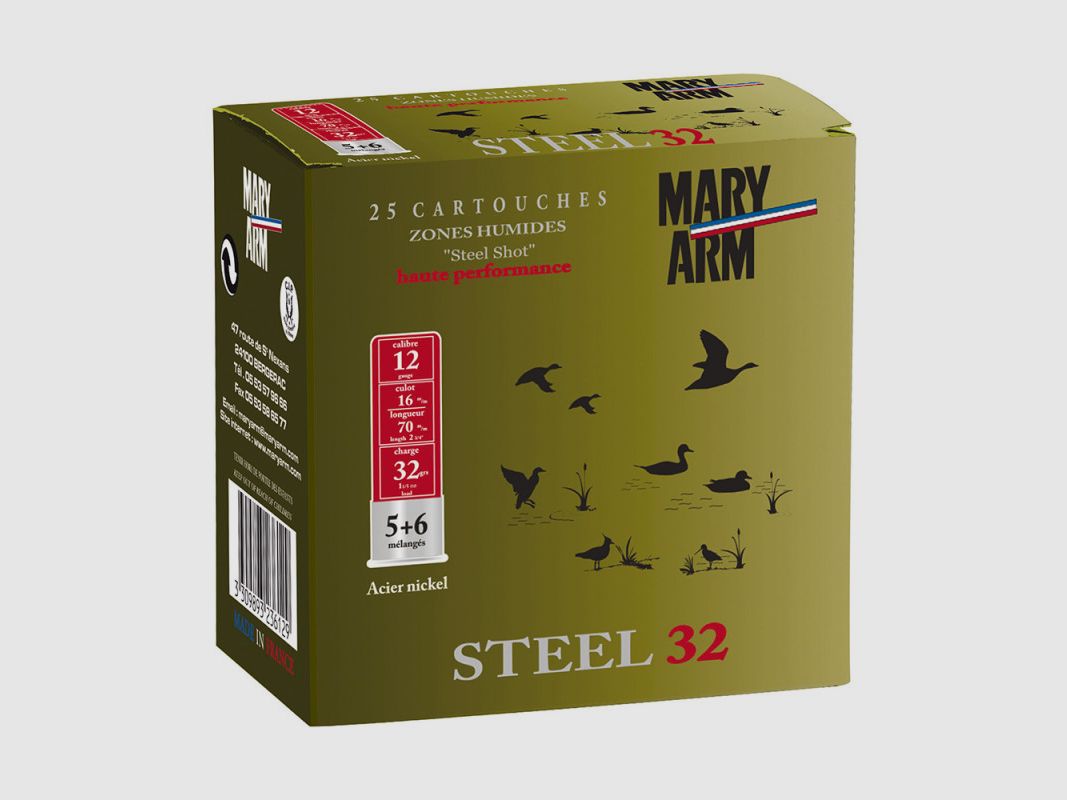 MARY ARM SUPER STEEL patronen 32, afbeelding 1 van 2