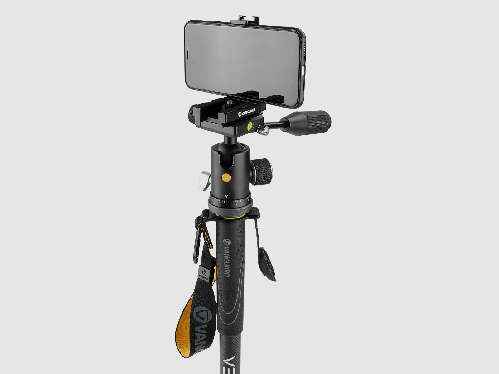 Vanguard Veo 2S CM-264TBP120T – Carbon monopod met uitschuifbare voet, balhoofd, afbeelding 6 van 8