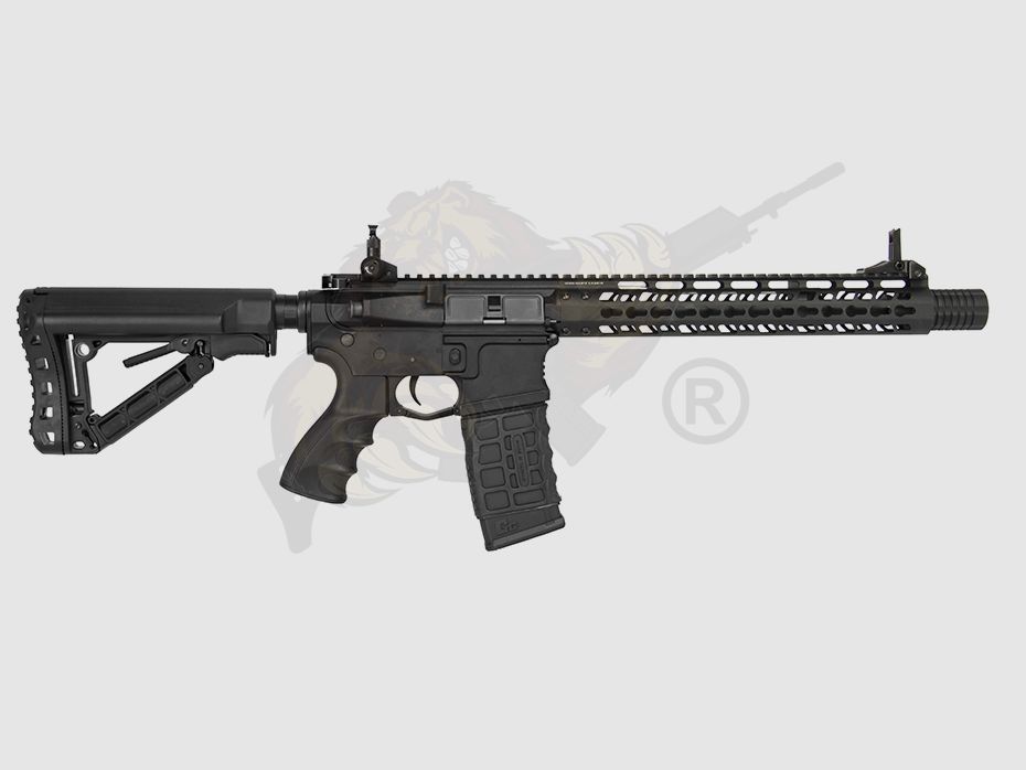 G&G CM16 Wild Hog 12" Airsoft mit ETU - max 0,5 Joule