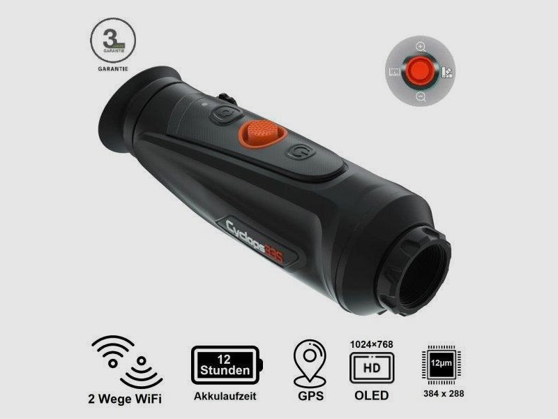 ThermTec Cyclops 335 V2 Modell 2022 Wärmebildgerät