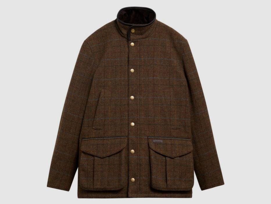 Barbour H-Jacke Hereford Tweed Wool | moss green, Bild 1 von 6
