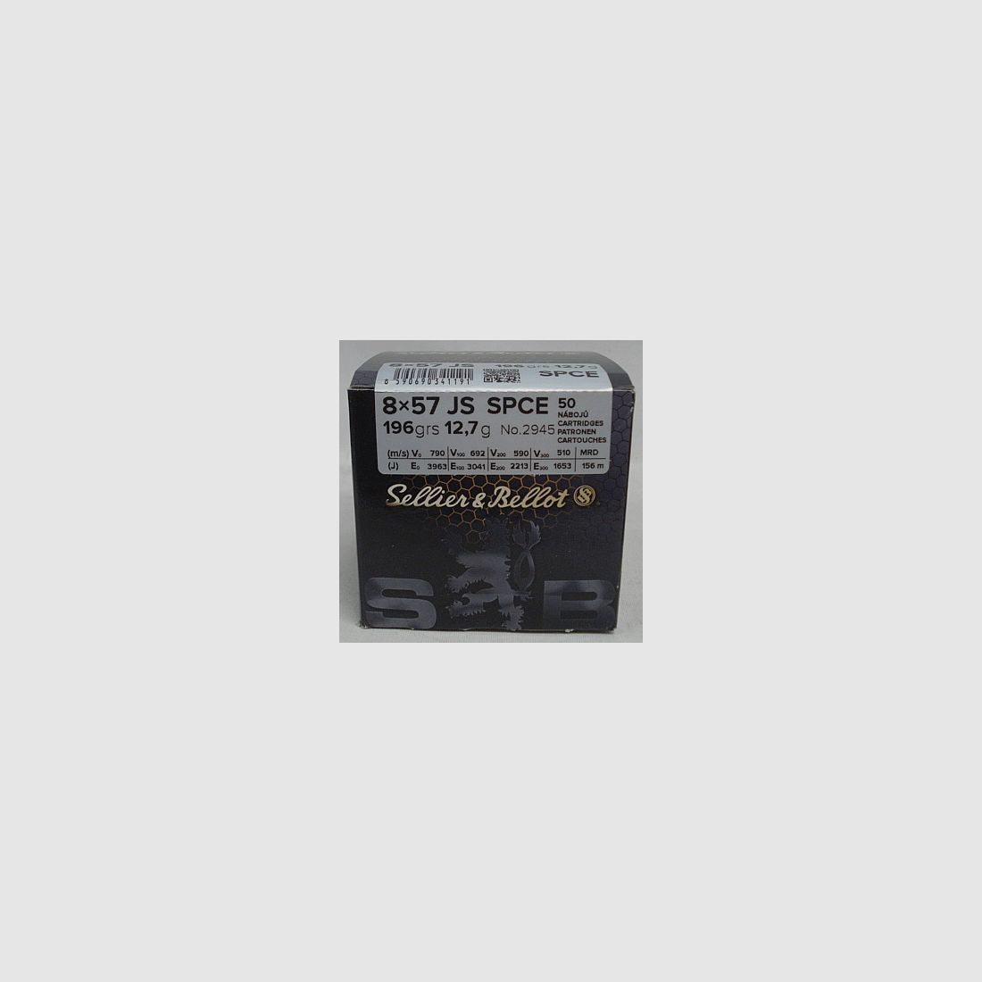 8x57IS SPCE-Target - 12,7g/196gr (a50)