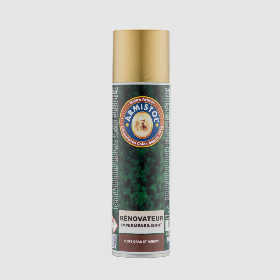 Waterdichte renovator voor vet leer & nubuck Armistol 250 ml