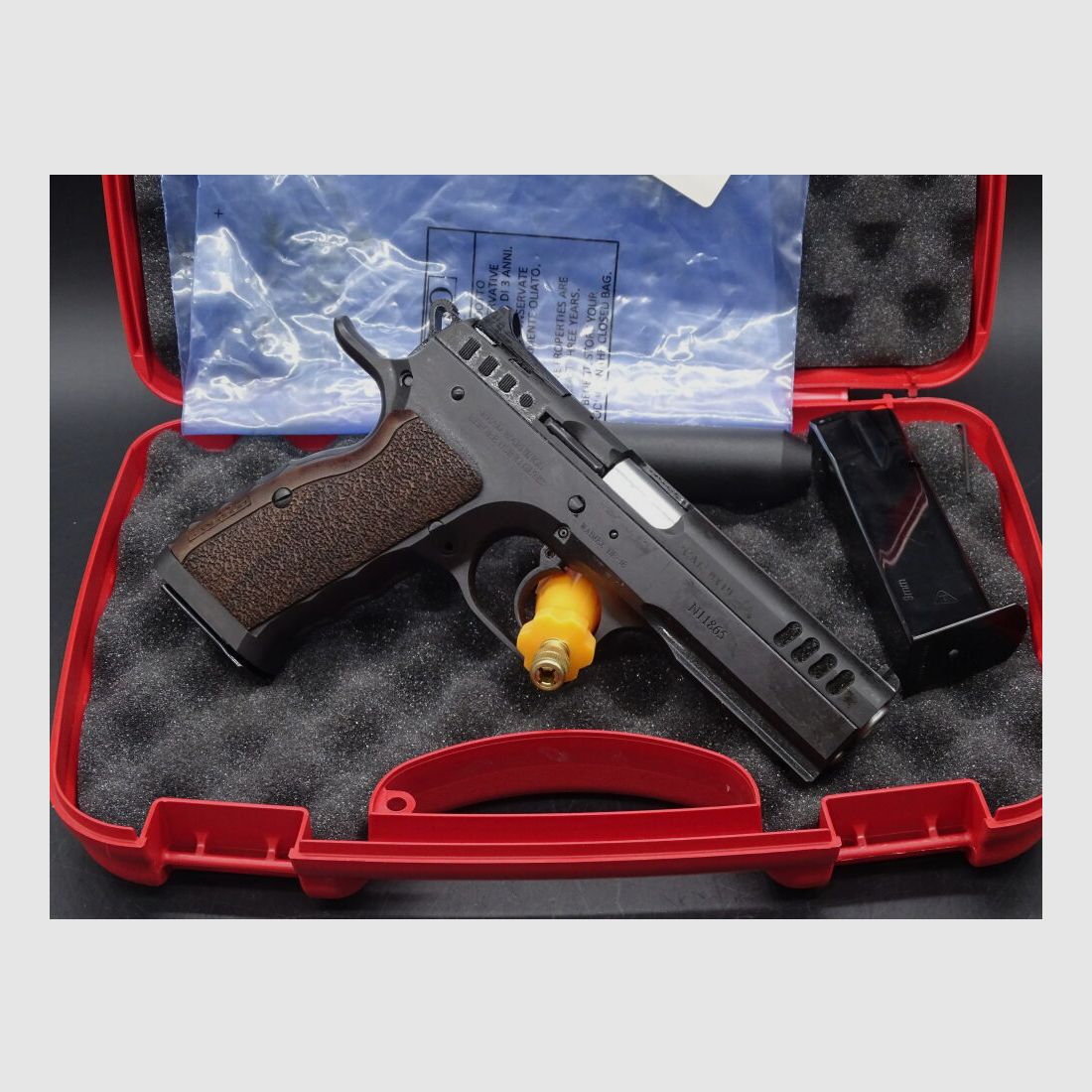 Tanfoglio Stock I Brunita Kaliber 9mm Luger Stock I