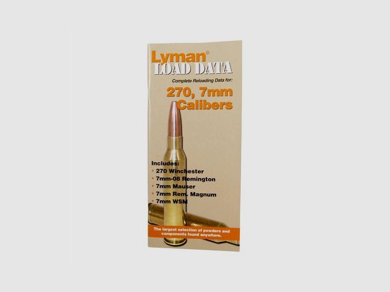 Libro de recarga 270, 7mm