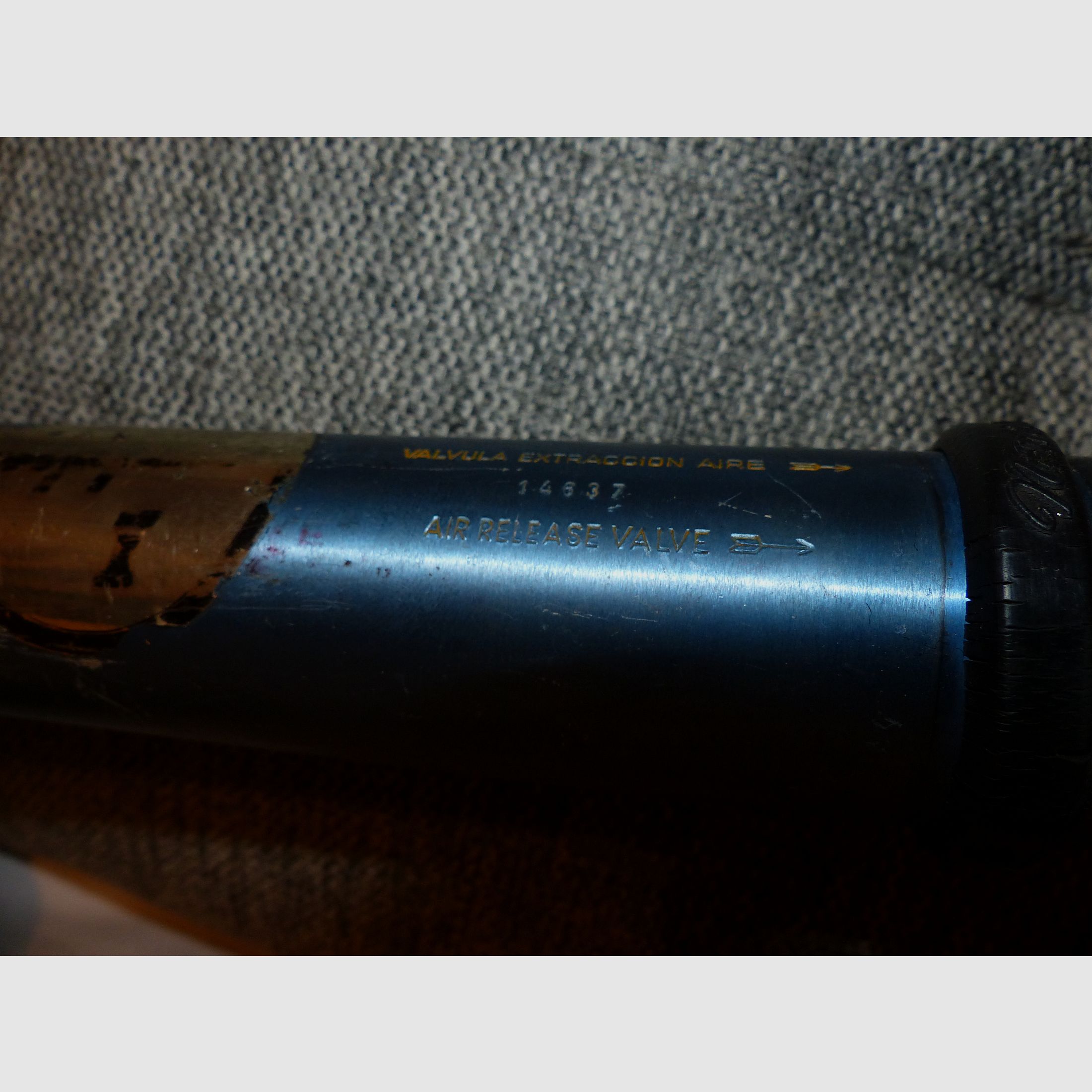 Harpune Speargun Spear Gun Nemrod Clipper mit Speer und Luftpumpe 60er James Bond 007 vintage