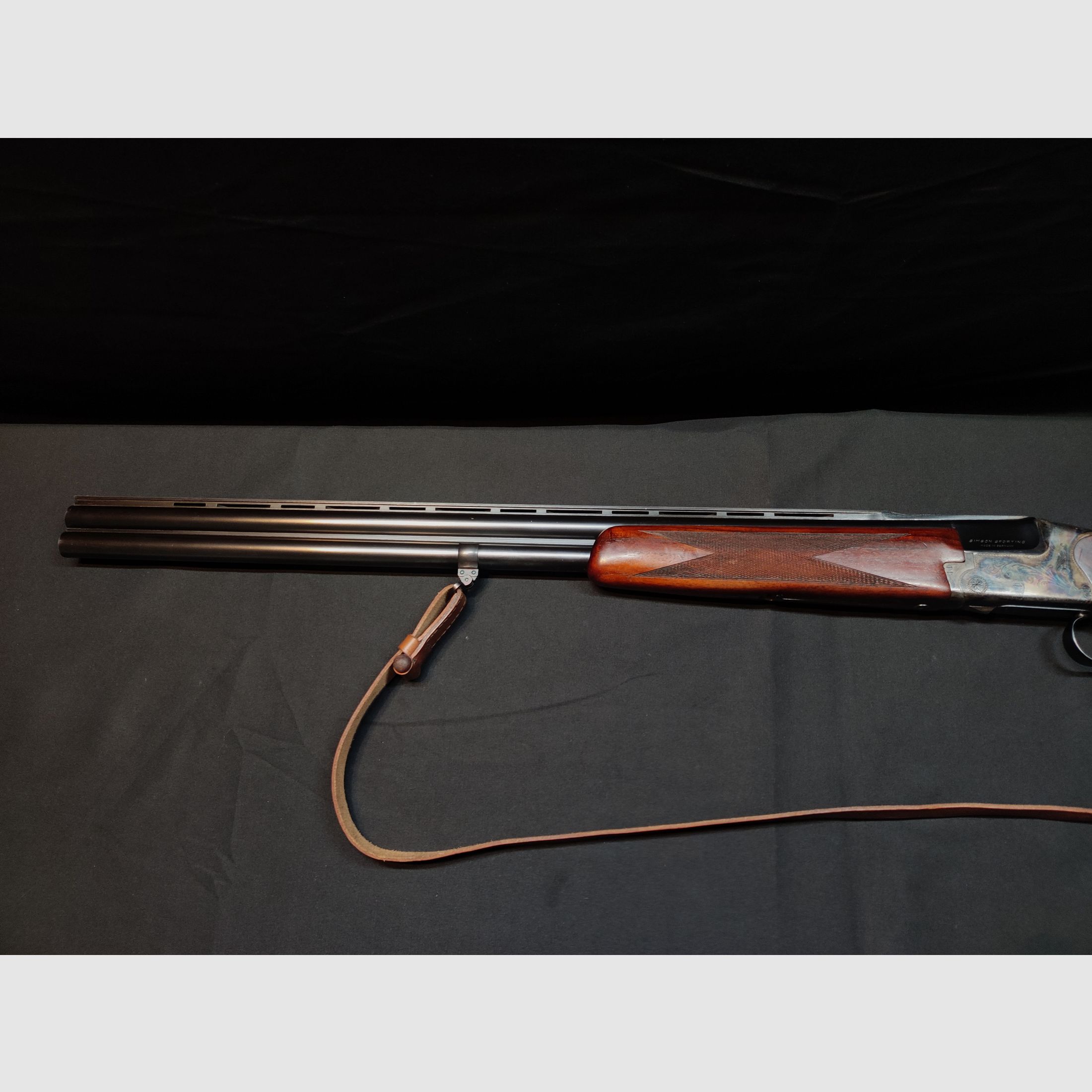 Simson Mod. 890 Bockdoppelflinte Kal. 12/70 inkl. 822 Schuss Munition