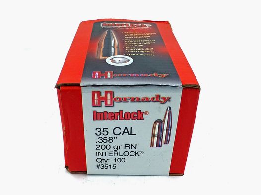 Projektile HORNADY Interlock .358 200gn RN