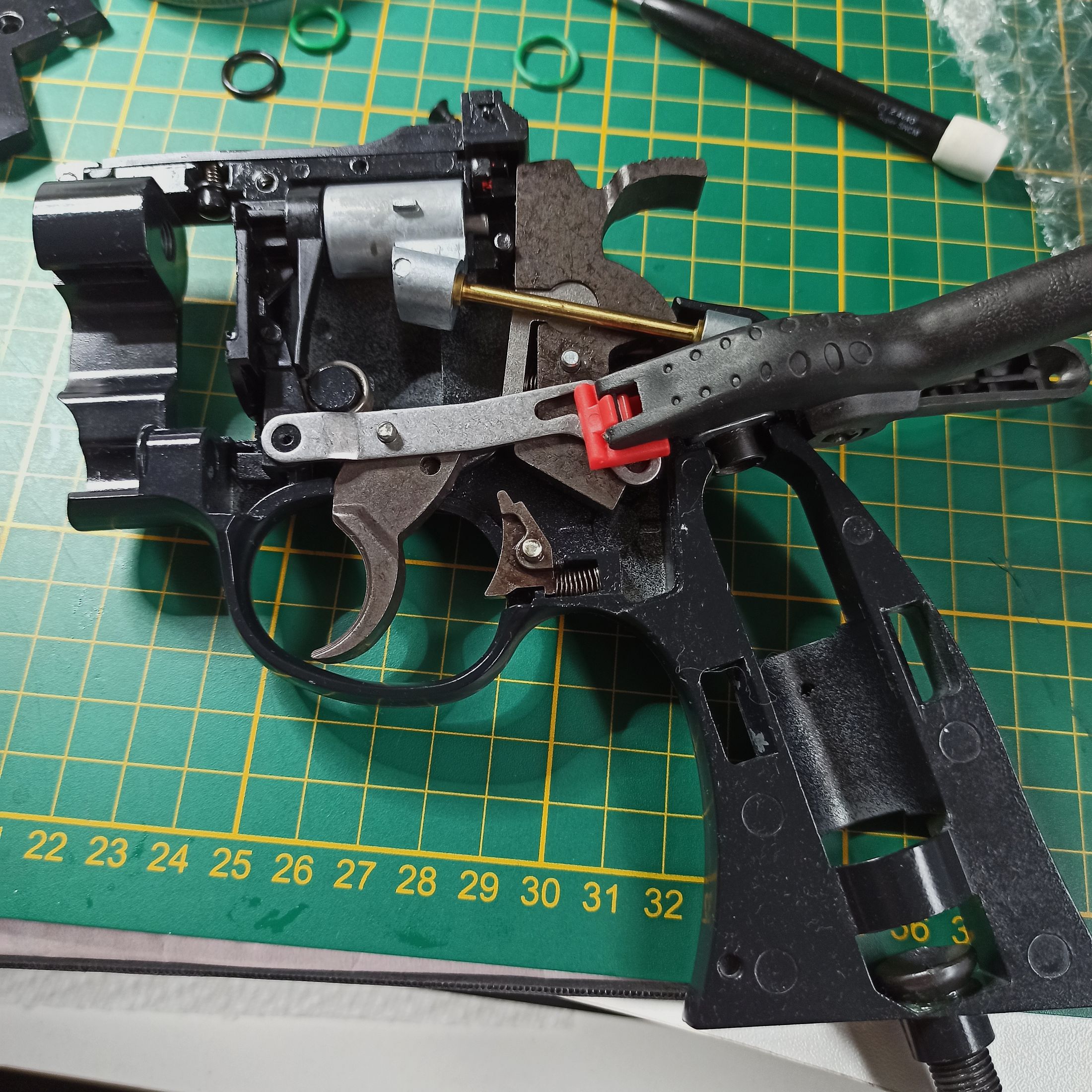 Vintage: 2 x CO2 Revolver "Daisy" Powerline 44 Diabolo 4,5 gereviseerd