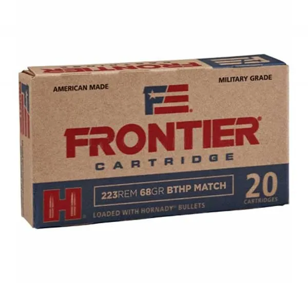 Amunicja HORNADY kal. 223Rem BTHP 68gr / 4,41g - FR160