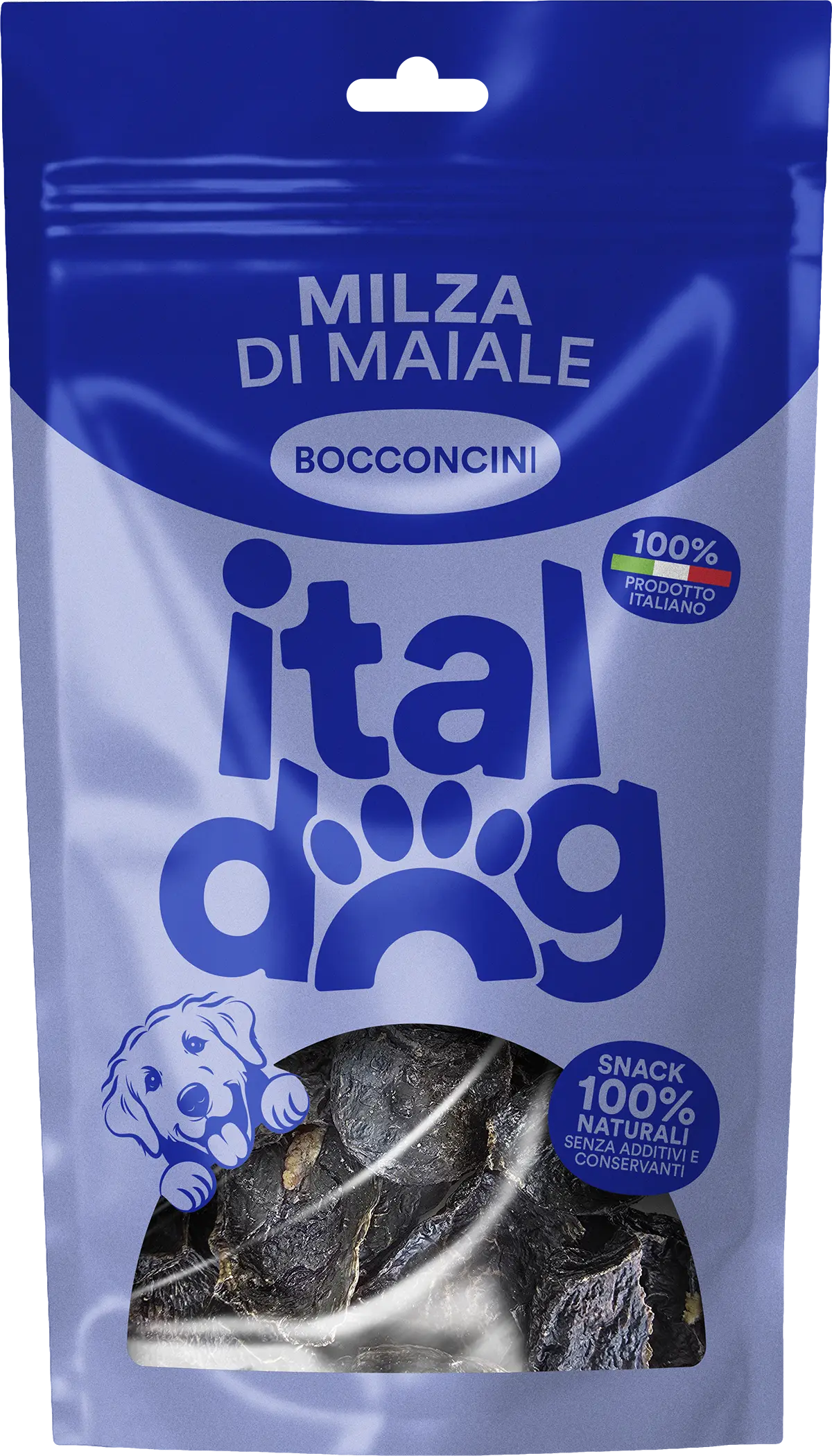 Italdog Rateau de Porc pour Chiens – Friandise à Mâcher 100% Naturelle