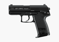 H&K USP Compact Metal Versione GBB Airsoft -F-